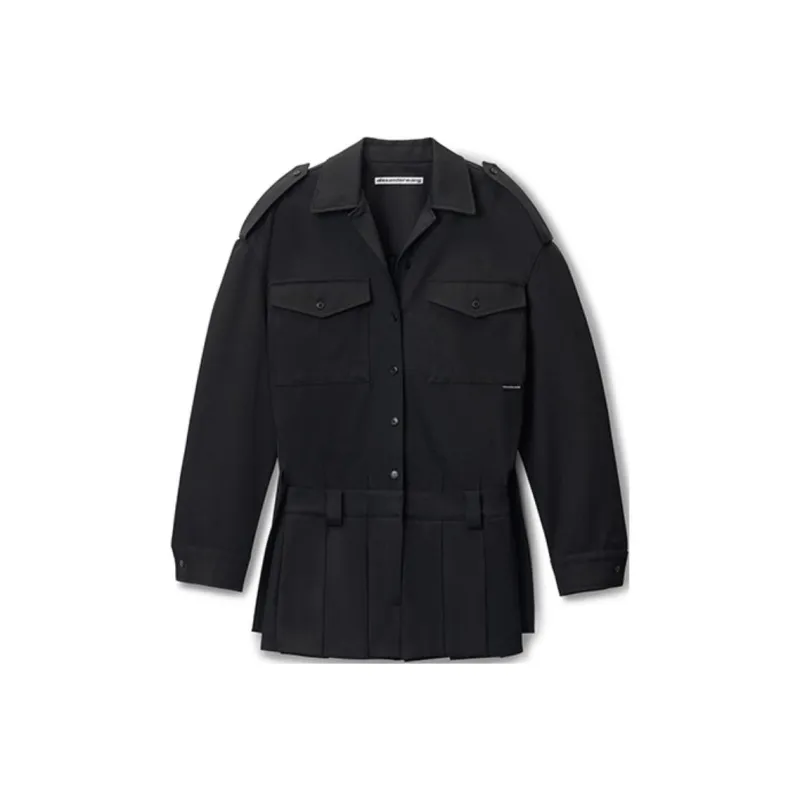Alexander Wang Skort Detailed Pre Styled Shirt Romper-0