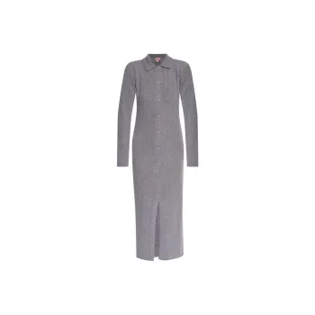KENZO Collared Knitted Dress