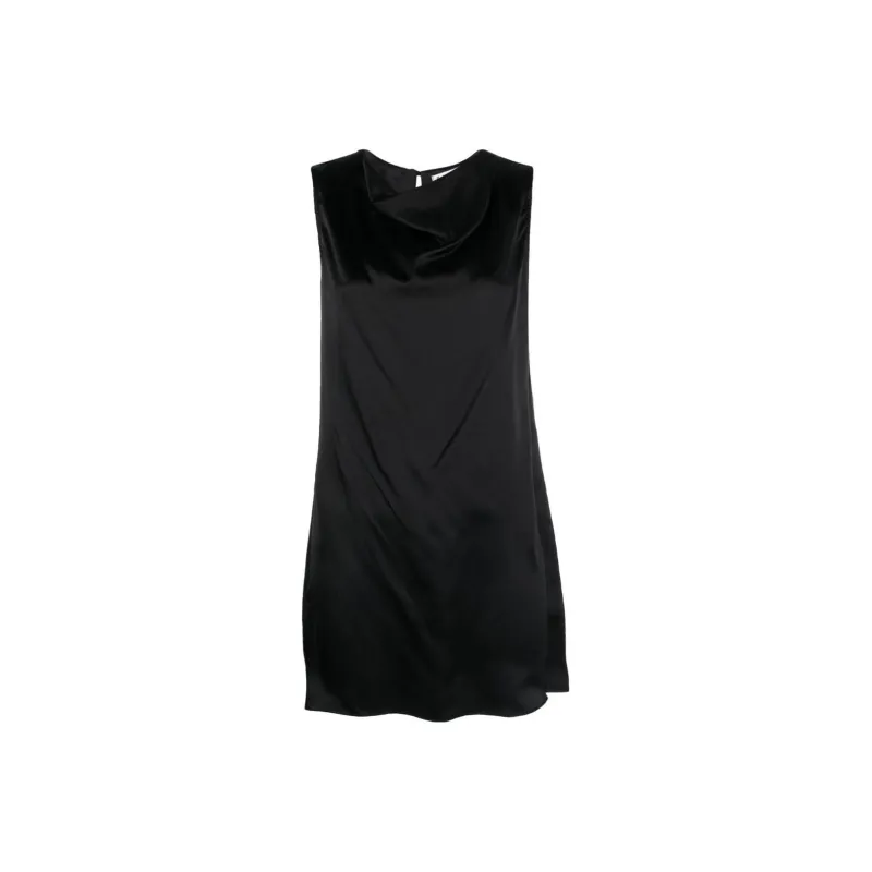 Reformation Short Sleeved Dresses Women's Black-0