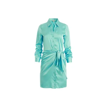 GUESS Long-Sleeved Dresses Women's Blue