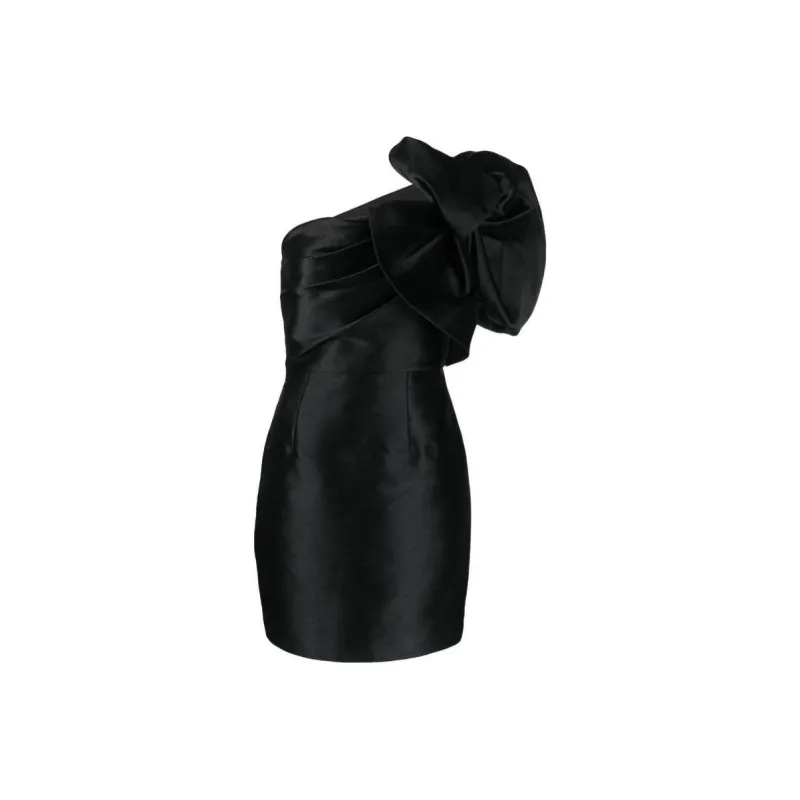 Solace London Tianah One-shoulder Minidress-0