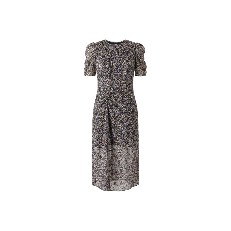 JZ Juzui Short-Sleeved Dresses Women's Heather Black-0