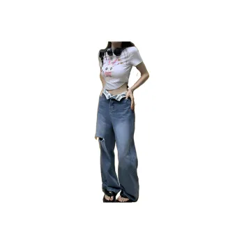 Icicofficial Jeans Women's Blue