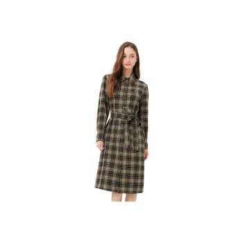 Hush Puppies Long Sleeved Dresses Women's Yellow Green