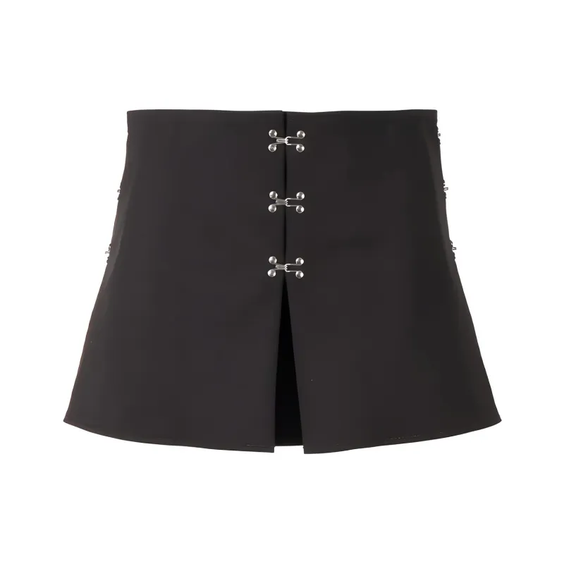 DION LEE Accordian A-line Mini Skirt-0
