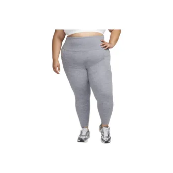 Nike One Women's High-Waisted 7/8 Leggings With Pockets Plus Size
