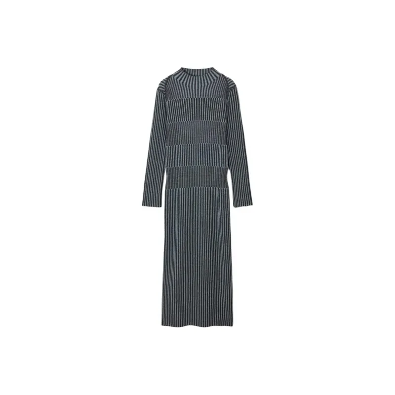 COS Long Sleeved Dresses Women's Blue-0
