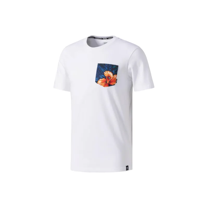 Adidas Originals T Shirt Men's White/Multicolor-0