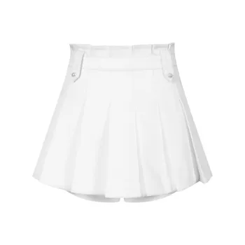 Three Quarters Casual Shorts Women's White