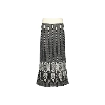 Johanna Ortiz Energy Matrix Midi Skirt