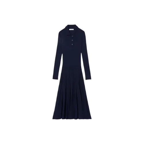 LACOSTE Knitted Midi Dress