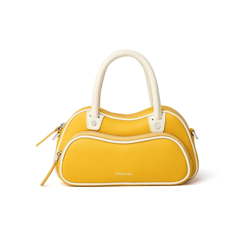 Omentar Cow Leather Crossbody One Shoulder Handbag Women's Multicolor-4