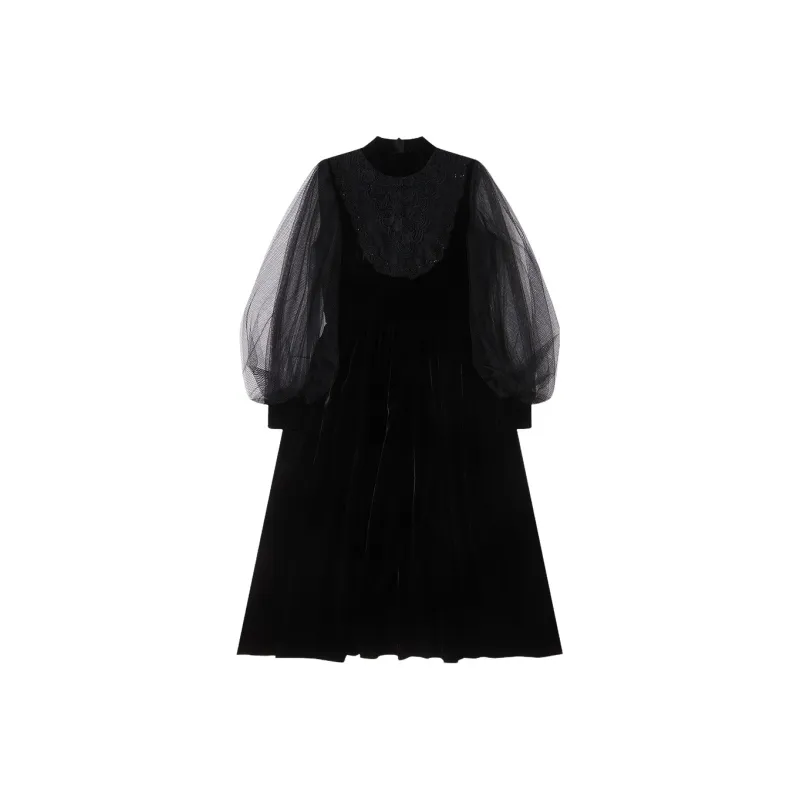 C'N'C Long Sleeved Dresses Women's-0