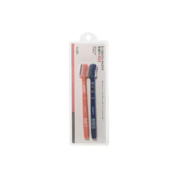 KINEPIN Double Cross Ruled Micro Blade Protective, Scratch Resistant Eyebrow Razor