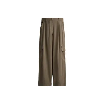 H&M Cargo Pants Women's Dark Khaki Green