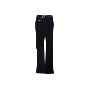 MODULER XIACHUAN Suit Trouser Women's Black