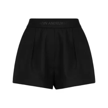 ANN ANDELMAN Casual Shorts Women's Black