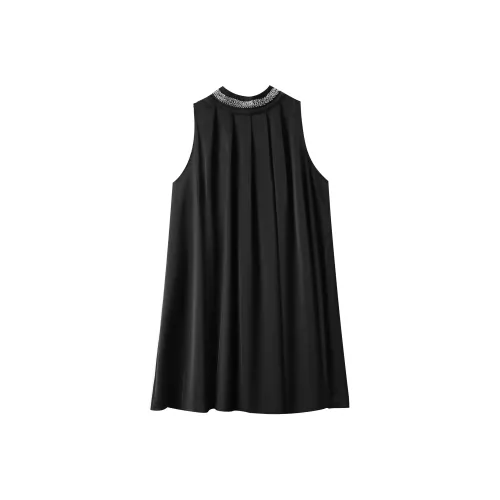 Adeworn Sleeveless Dresses Women's Black