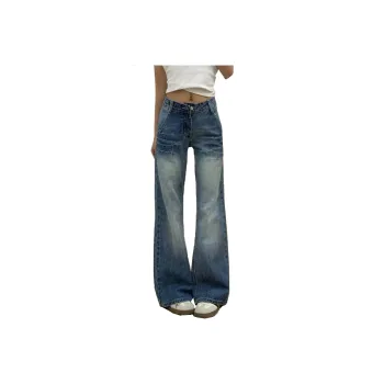 BENGEN Jeans Women's Vintage Blue