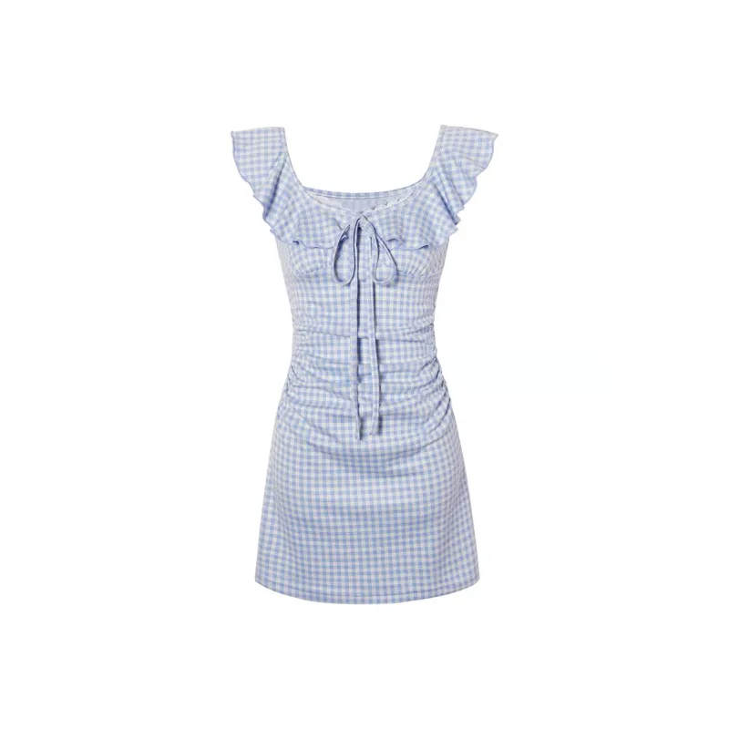 BEAUTIFUL CONFESSION Short Sleeved Dress Women's-5