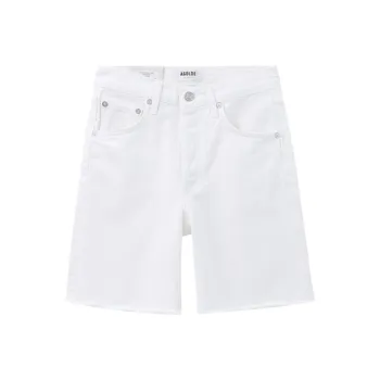 AGOLDE Denim Shorts Women's White
