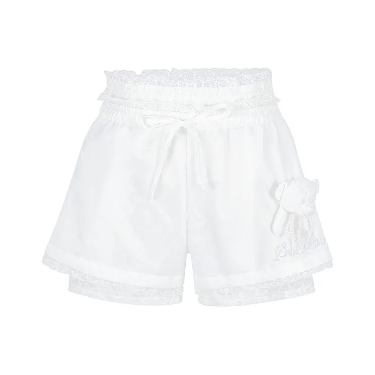 13 DEMARZO Casual Shorts Women's White-0