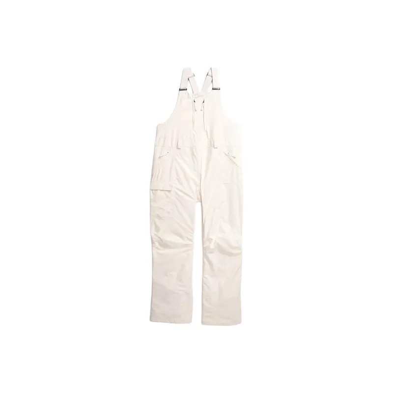 THE NORTH FACE Plus Freedom Bibs Overalls Women's White Sand Dune-0