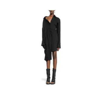 Ann Demeulemeester Long Sleeved Dress Women's Black