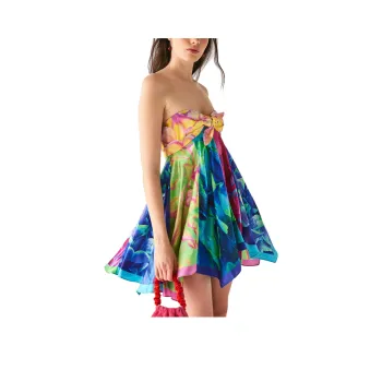 FREE PEOPLE Retrofete Senna Dress Sleeveless Dress Women's Mixed Peony