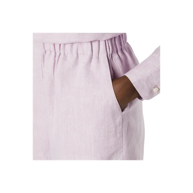 Loro Piana SS25 Angelo Casual Shorts Women's Slate Light Purple-5