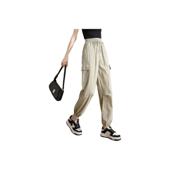 TERRE BLEUE Cargo Pants Women's Khaki