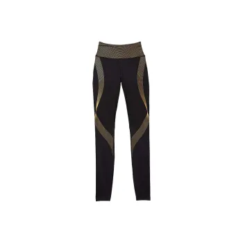 Victoria's Secret VS Sport Leggings Women's Black Gold Multicolor