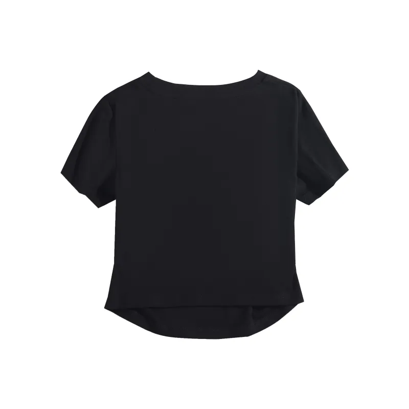 ILYOIL Set in Sleeve T Shirt Women's-6