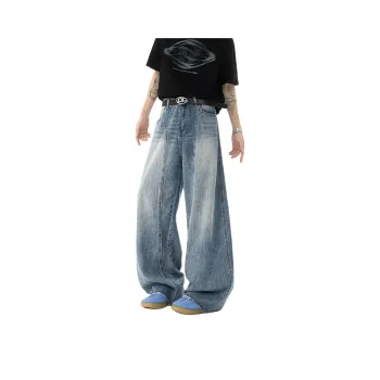 WKOOG Jeans Unisex Blue