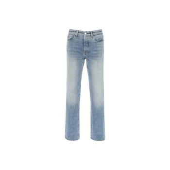 AMIRI Logo Patch Flared Leg Jeans