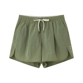 Bein Space Casual Shorts Women's Stone Moss Green