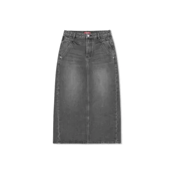 GUESS Denim Long Skirts Women's Blue