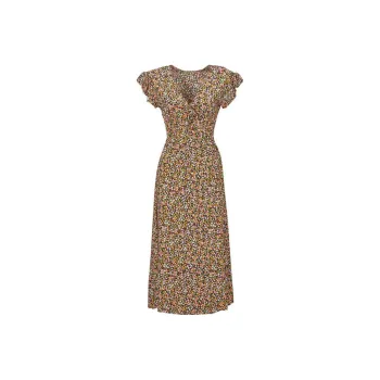 BILLABONG Short-Sleeved Dresses Women's Brown