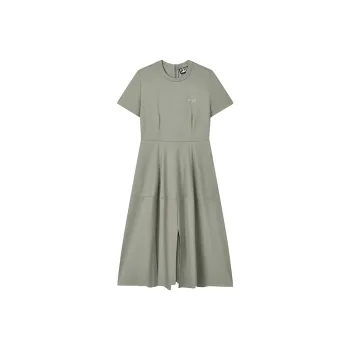 FILA Short Sleeved Dress Women's Silent Gray