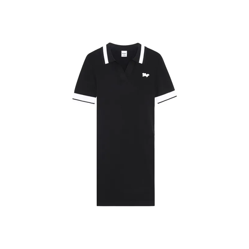 GOLF Short Sleeved Dresses Women's Black-0