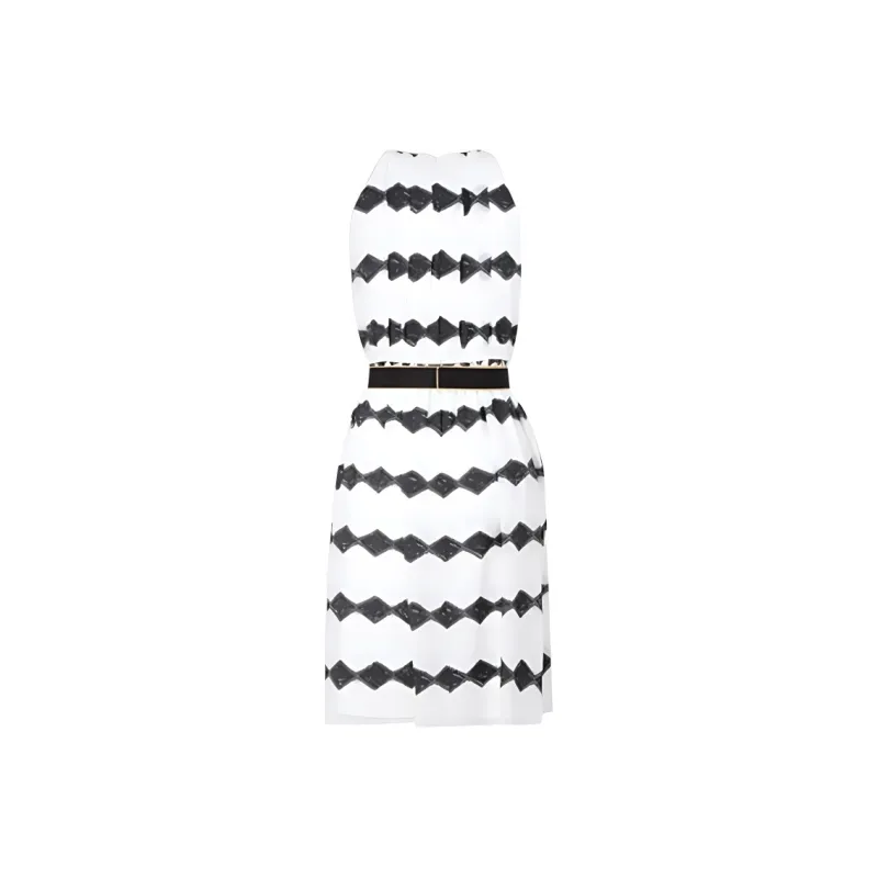 MaxMara Sleeveless Dresses Women's White-1