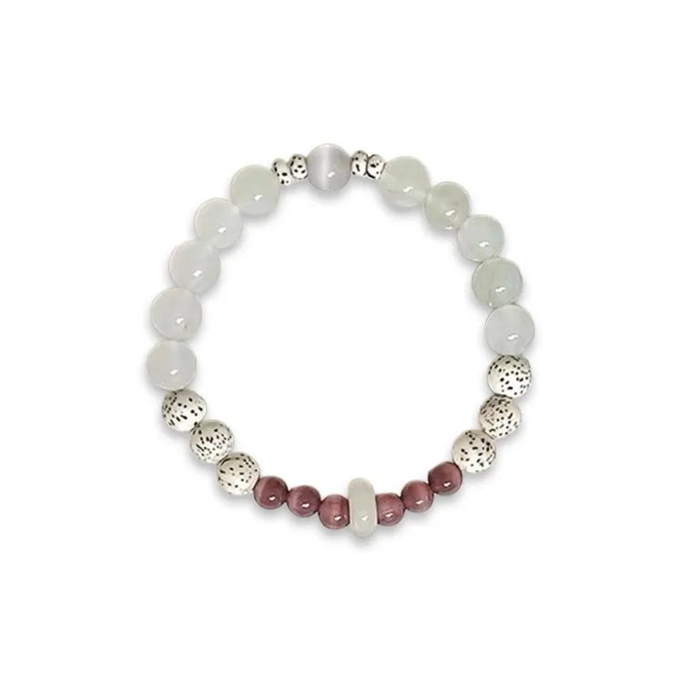 LuluCanaan Glass Cat Eye Bracelets Unisex-0
