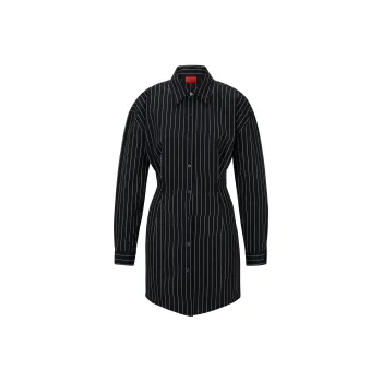 HUGO BOSS Long-Sleeved Dresses Women's Black