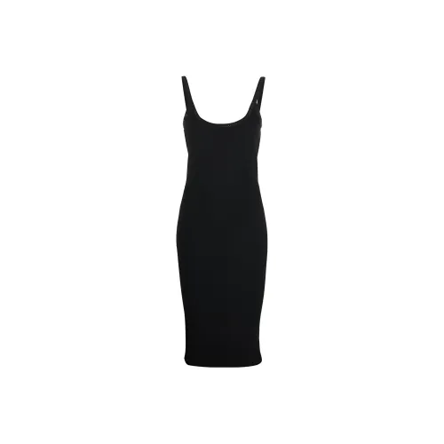 Alexander Wang Embellished Scoop Neck Midi Dress