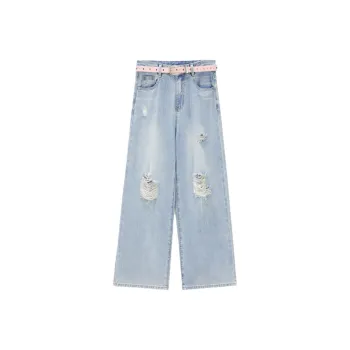 Love To Serve Jeans Women's Denim Light Blue