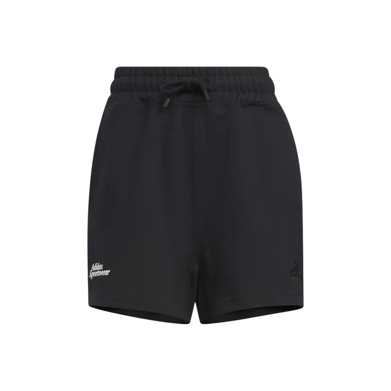 Adidas MILES LOUNGE SOFT SHORTS Casual Shorts Women's Black-0