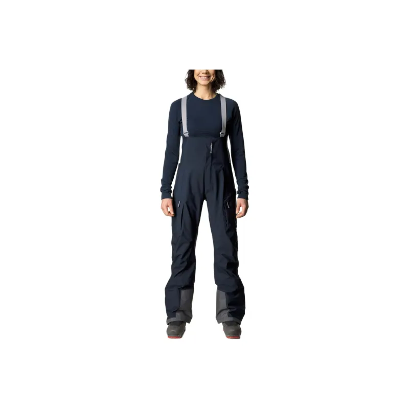 Houdini W's Rollercoaster Bib Pants Overalls Women's Blue Illusion-0
