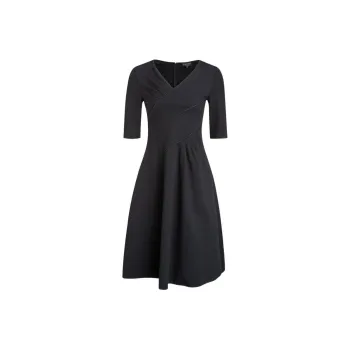 EMPORIO ARMANI Long Sleeved Dress Women's Black