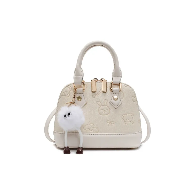 FCTOSSR PU Handbag Women's Brown/White/Black/Pink-0