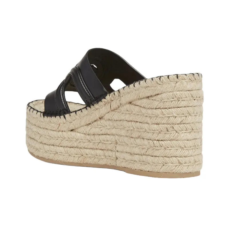 FANSIZHE Slide Slippers 11.5cm Women's Black-2